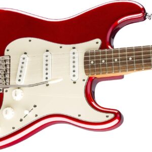 Squier Classic Vibe 60s Stratocaster Electric Guitar, with 2-Year Warranty, Candy Apple Red, Laurel Fingerboard