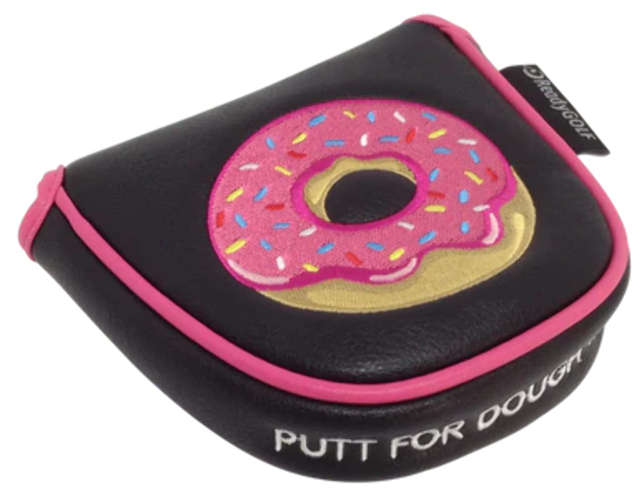 ReadyGOLF Putt for Dough-Nuts Embroidered Doughnut Putter Cover - Mallet