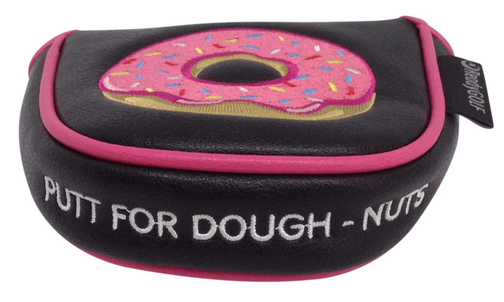 ReadyGOLF Putt for Dough-Nuts Embroidered Doughnut Putter Cover - Mallet