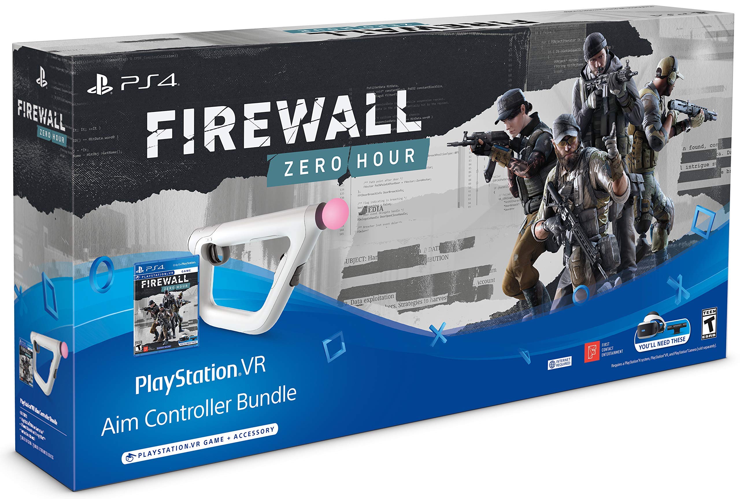 PSVR Aim Controller Firewall Zero Hour Bundle - Playstation VR [Video Game] (Renewed)