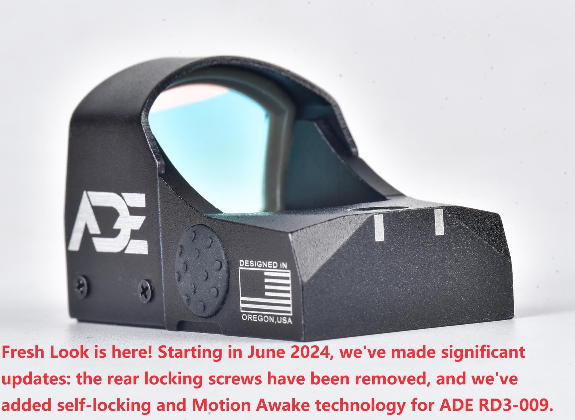 Ade Advanced Optics Compact RD3-009 Red Dot Reflex Sight for HK USP Pistol and Also a Standard Picatinny Mount