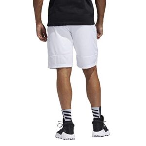 adidas Men's 3g Speed X Shorts, White/Black/Black, X-Large