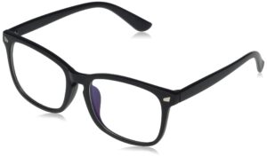 amazon essentials unisex blue light & uv400 blocking glasses, non prescription