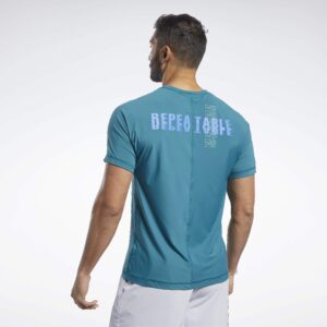 Reebok Crossfit Activchill Tee, Heritage Teal, X-Large