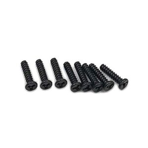 8 PCS Replacement Y Shape Screw Bottom Shell Case Part Screws for Switch NS NX Controller (Black)