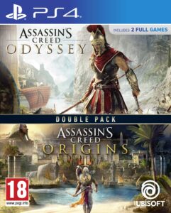 assassin's creed origins + odyssey double pack (ps4)