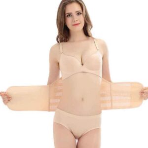 Yoyorule Fashion Shapeware Underwear Women Hollow Breathable Body Shaper Abdominal Belt Belt Shapewear Khaki