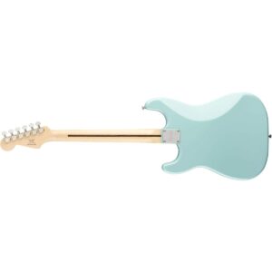 Squier Bullet Stratocaster HT SSS Electric Guitar, with 2-Year Warranty, Tropical Turquoise, Laurel Fingerboard