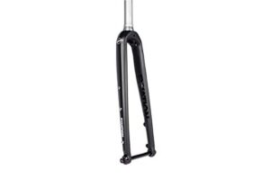 fyxation sparta all road carbon fork - tapered steerer - 15mm bolt-on thru axle, black (fr5006)