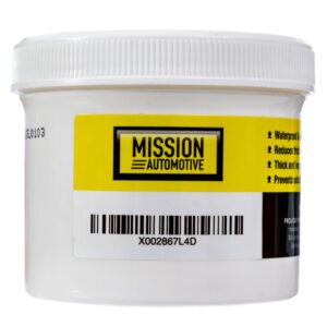 Mission Automotive 4oz Trailer Hitch Ball Lubricant - Grease to Reduce Friction and Wear on Tow Hitch Mount Balls, King Pins, Hitch Locks, etc. - Waterproof Lube Made in The USA