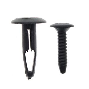 Plastic Bumper Rivet Clips MOTOALL Fastener Screw for Rhino 450 660 Yamaha Rhino Fender Hood Body 100Pcs