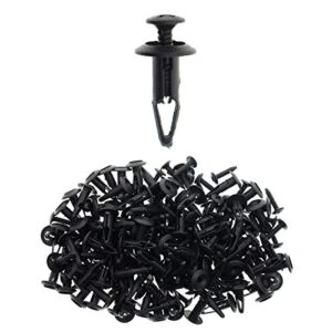 Plastic Bumper Rivet Clips MOTOALL Fastener Screw for Rhino 450 660 Yamaha Rhino Fender Hood Body 100Pcs