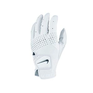 nike men's tour classic iii cabreta leather golf glove medium/large worn on left hand