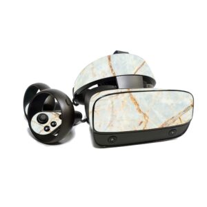 mightyskins skin for oculus rift s - antique marble | protective, durable, and unique vinyl decal wrap cover | easy to apply, remove, and change styles | made in the usa