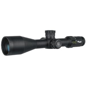 sig sauer tango6 5-30x56mm tactical hunting shooting durable waterproof fogproof 34mm tube first focal plane illuminated reticle riflescope, dev-l mrad reticle