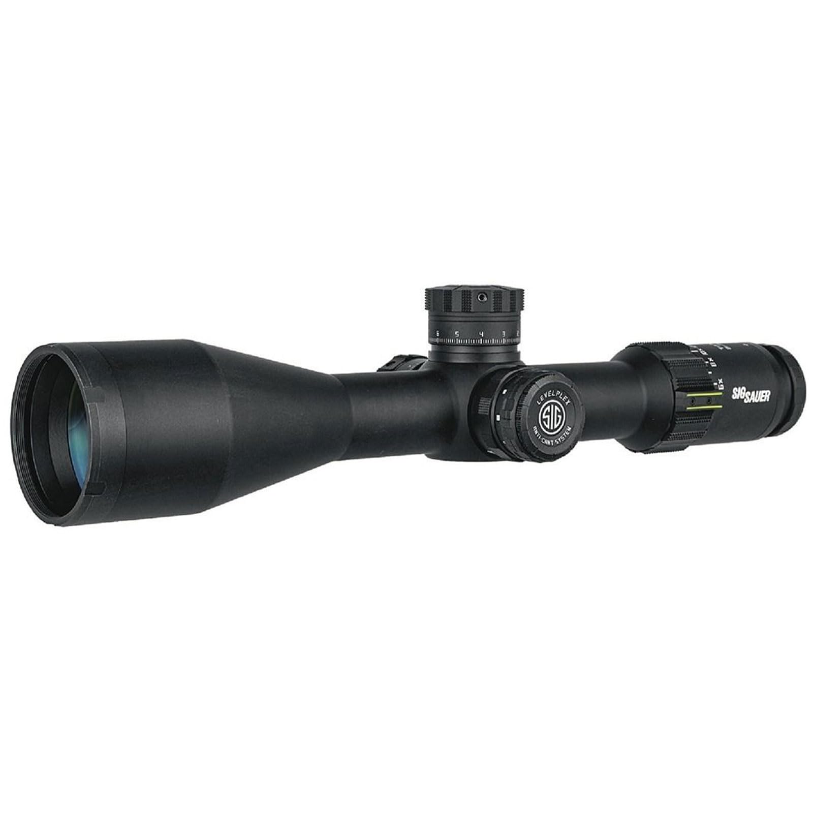 SIG SAUER TANGO6 5-30X56mm Tactical Hunting Shooting Durable Waterproof Fogproof 34mm Tube First Focal Plane Illuminated Reticle Riflescope, DEV-L MRAD Reticle