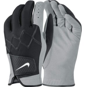 Nike All Weather Golf Gloves Black | Gray | White Medium