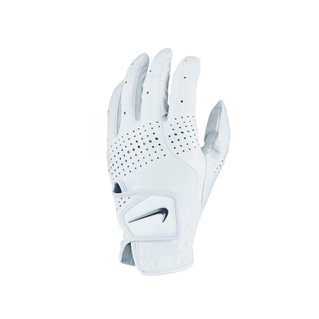 NIKE NGGMTCL4 White Carta Football Golf Gloves Mens Tour Classic III L/H-Large, L