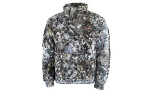 sitka men's quiet gore-tex windstopper insulated hunting fanatic jacket, optifade elevated ii, l