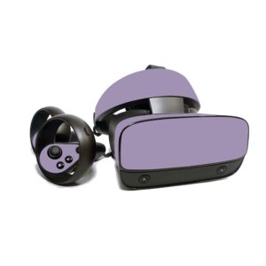 mightyskins skin for oculus rift s - solid lavender | protective, durable, and unique vinyl decal wrap cover | easy to apply, remove, and change styles | made in the usa