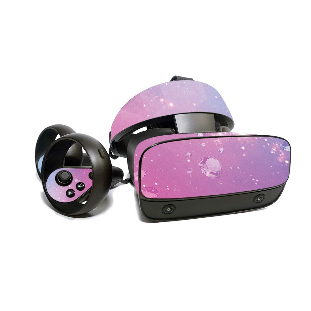 MightySkins Skin for Oculus Rift S - Pink Diamond | Protective, Durable, and Unique Vinyl Decal wrap Cover | Easy to Apply, Remove, and Change Styles | Made in The USA