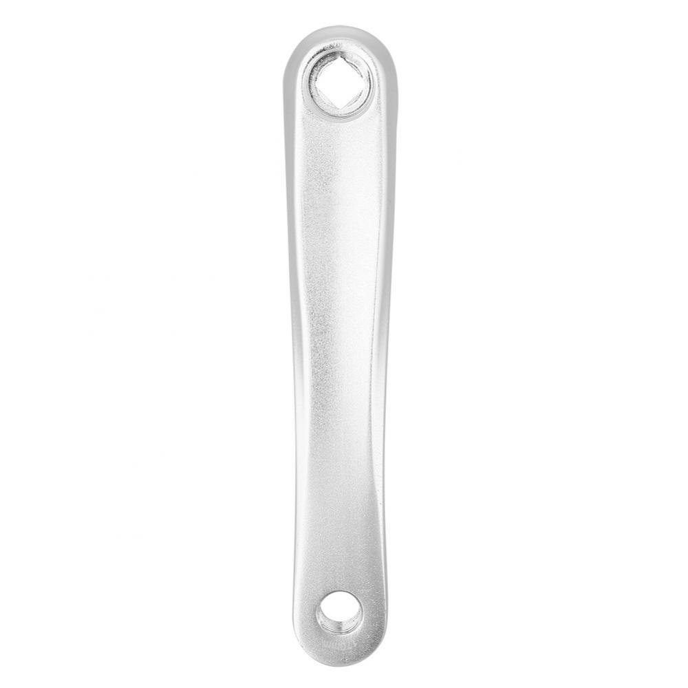 Bnineteenteam 170mm Bike Crank Arm Aluminum Alloy Left Hand Crank Arm Replacement Accessory for Mountain Bike Road Bike(Silver-)