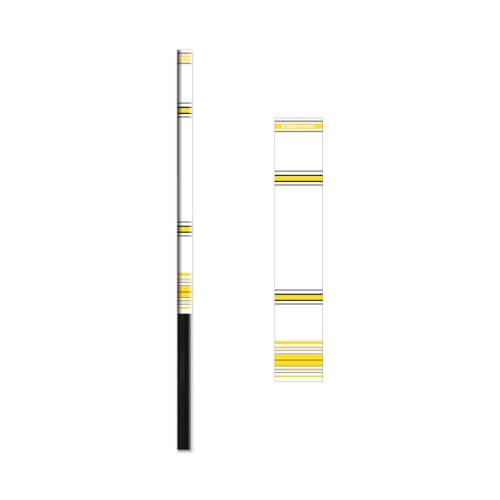 Bohning 7" Traditional Arrow Wraps, Standard, Crested Yellow