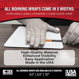 Bohning 7" Traditional Arrow Wraps, Standard, Red Flannel