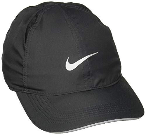 Nike Featherlight Cap Run Dark Smoke Grey/Reflective Silver One Size