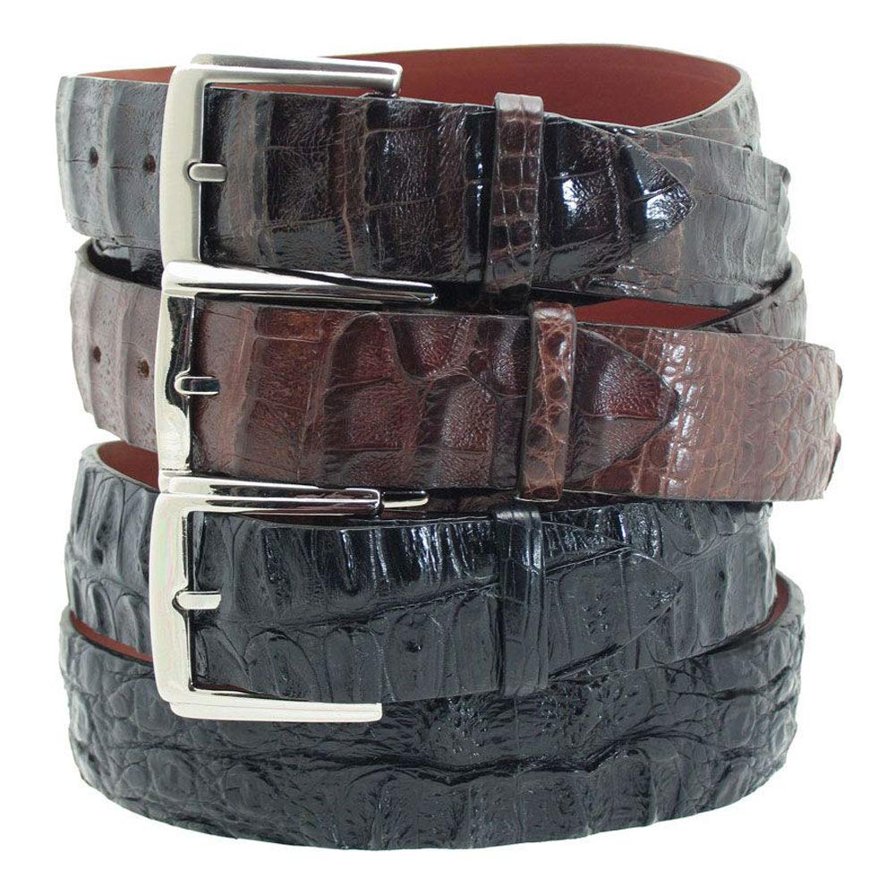 Genuine Hornback Crocodile Handmade 1 ½” Bronco Belts