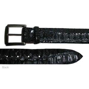 Genuine Hornback Crocodile Handmade 1 ½” Bronco Belts