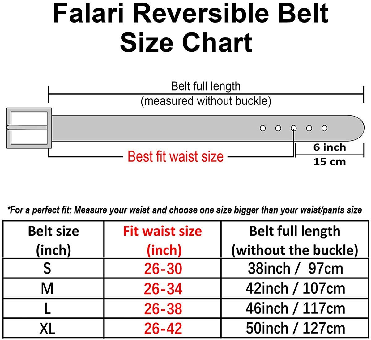 Falari Women Reversible Belt Genuine Leather Fashion Dress Belt With Single Prong Buckle 6027-NAVY-M