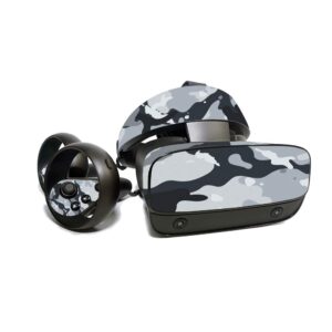 MightySkins Skin for Oculus Rift S - Gray Camouflage | Protective, Durable, and Unique Vinyl Decal wrap Cover | Easy to Apply, Remove, and Change Styles | Made in The USA