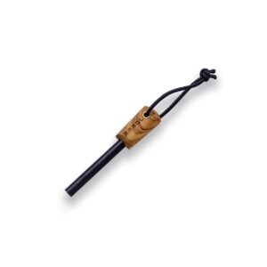 joker fire starter pd04, olive wood material, tool for fishing, hunting, camping and hiking