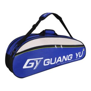 badminton racket bag tennis racket single shoulder badminton bags 4 to 6 racquet backpack big capacity waterproof tennis bag for men women youth and adult