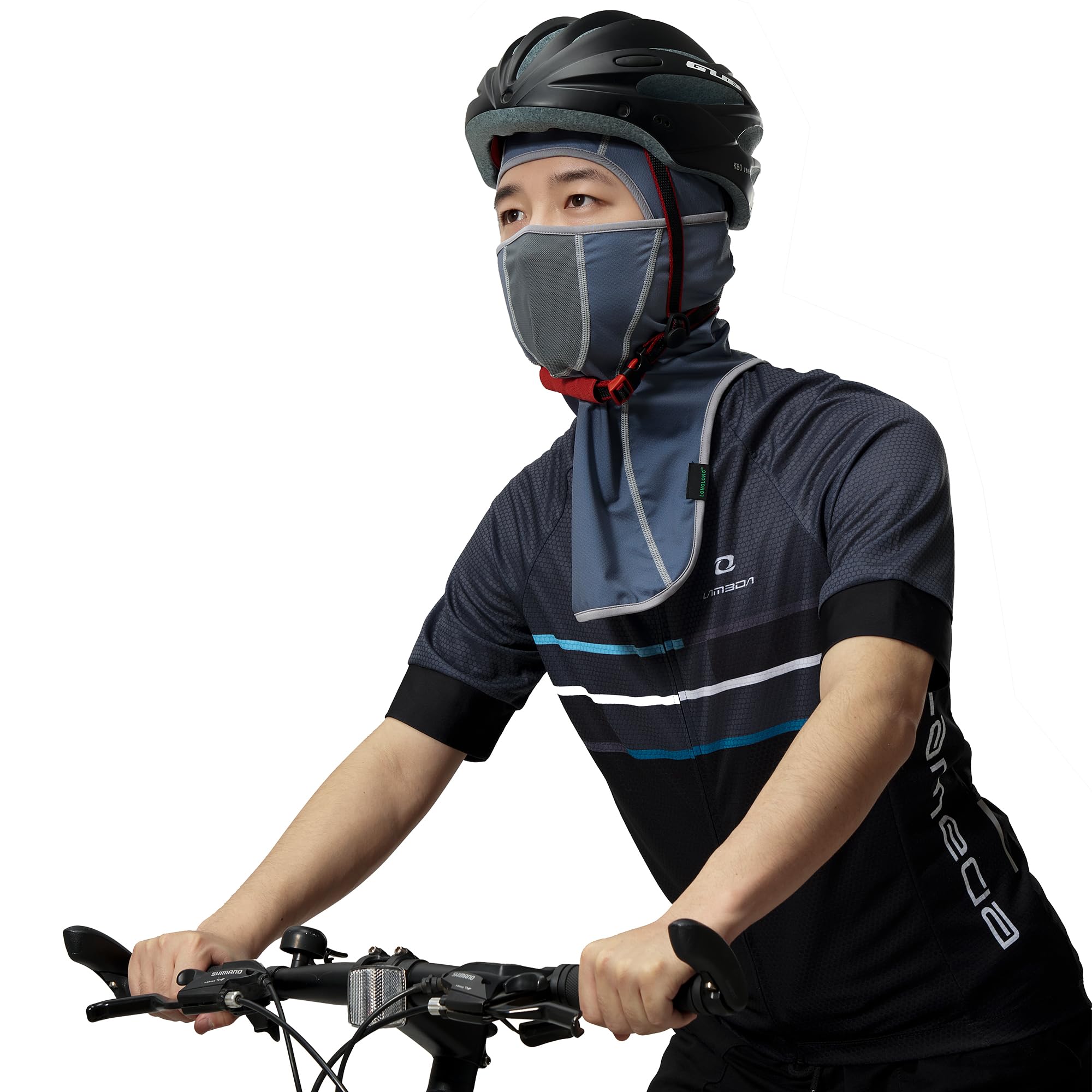 LONGLONG Balaclava Face Mask- 2 Pcs Sun Protection Mask Dustproof, Breathable Summer Full Face Cover for Motorcycle, Cycling