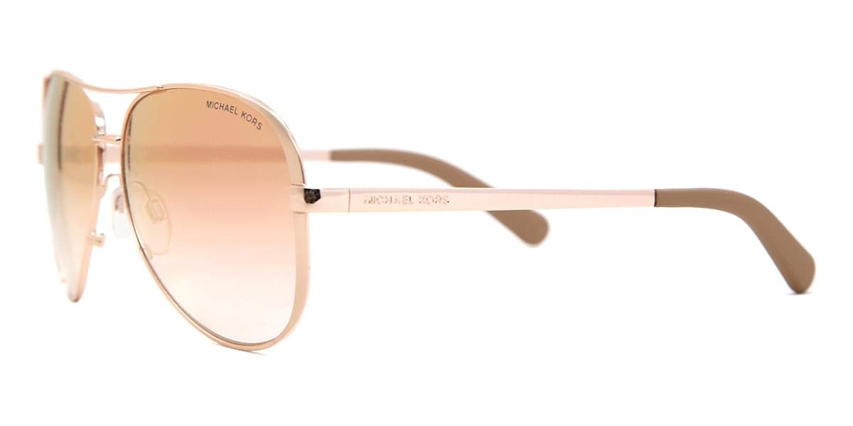 Michael Kors MK5004-11086F Sunglasses ROSE GOLD w/ROSE GOLD GRADIENT FLASH 59mm