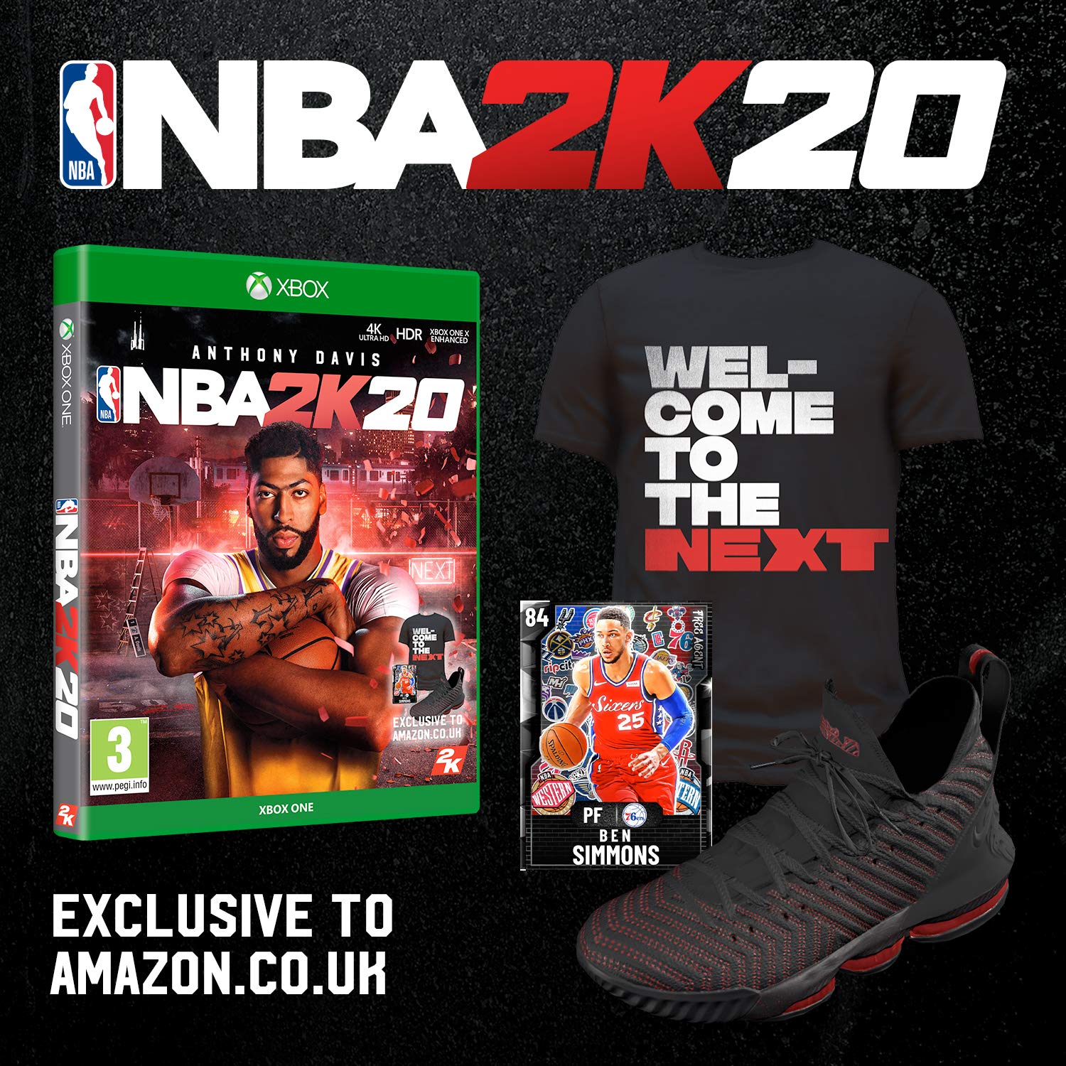 NBA 2K20 with Amazon Exclusive DLC (Xbox One)