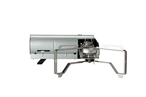 Snow Peak's Home & Camp Burner, Silver, GS-600SL-US, Designed in Japan, Lifetime Product Guarantee, Lightweight and Compact for Camping, Stable Base for Cooking, One Size