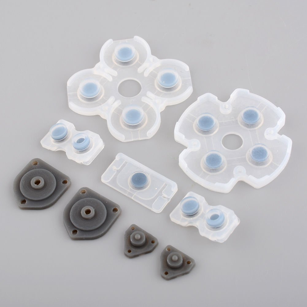 Silicone Conductive Rubber Pads for Sony PS4 Buttons Repair Replacement Part