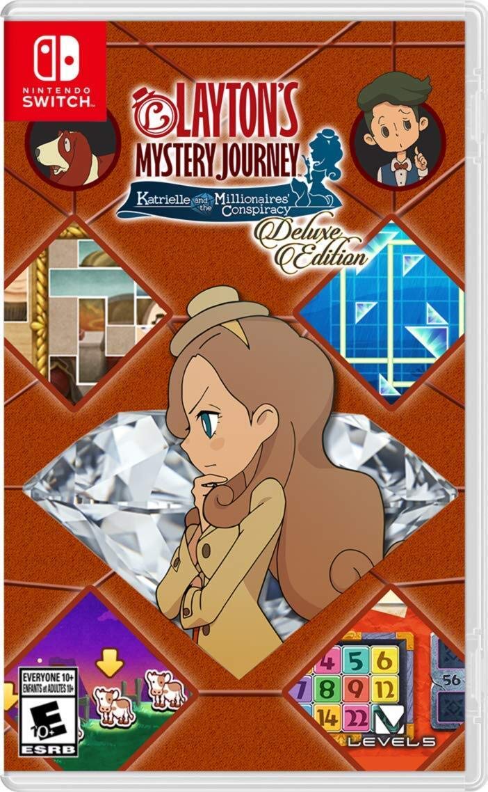 Layton's MYSTERY JOURNEY: Katrielle and the Millionaires' Conspiracy - Deluxe Edition - Nintendo Switch