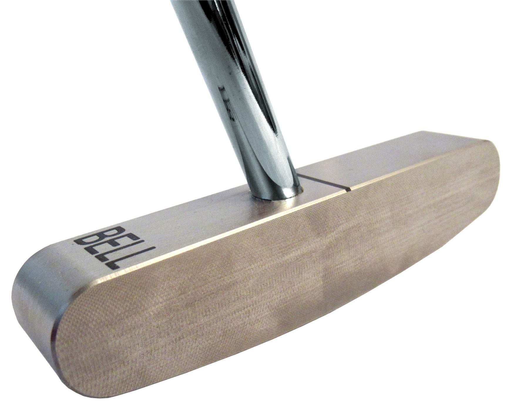 Bell Putters 2 Way Golf Putter 400g Toe Balanced with Tacki-mac Jumbo Putter Grip and 35" Shaft | Made in USA