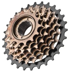 vgeby1 bike freewheel, bike cassette flywheel sprocket 7 speed freewheel for mountain bikes cycling replacement accessory