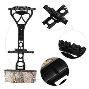 Fsskgx 6 Arrow Quiver Quick-Release Compound Archery Bow Holder