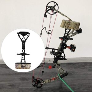 Fsskgx 6 Arrow Quiver Quick-Release Compound Archery Bow Holder