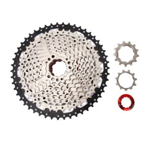 VGEBY1 Bike Cassette Freewheel,10 Speed 11-50T Mountain Bike Sprocket Replacement Bike Accessory