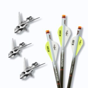 ramcat broadhead kits (hydroshock/shrink fletch value pack)