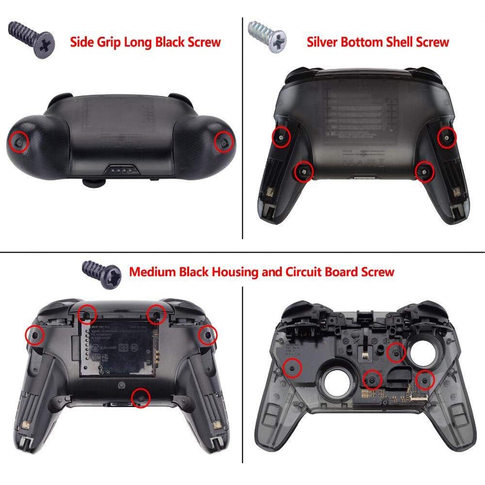 eXtremeRate Soft Touch Faceplate and Backplate for NS Switch Pro Controller, The Great Wave Patterned DIY Replacement Shell Housing Case for NS Switch Pro - Controller NOT Included