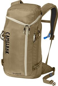 camelbak snoblast 70oz hydration pack, kelp/almond milk