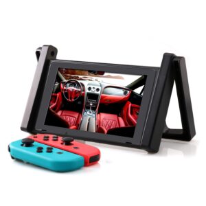 echzove stand for switch, portable and adjustable car holder and playstand for switch